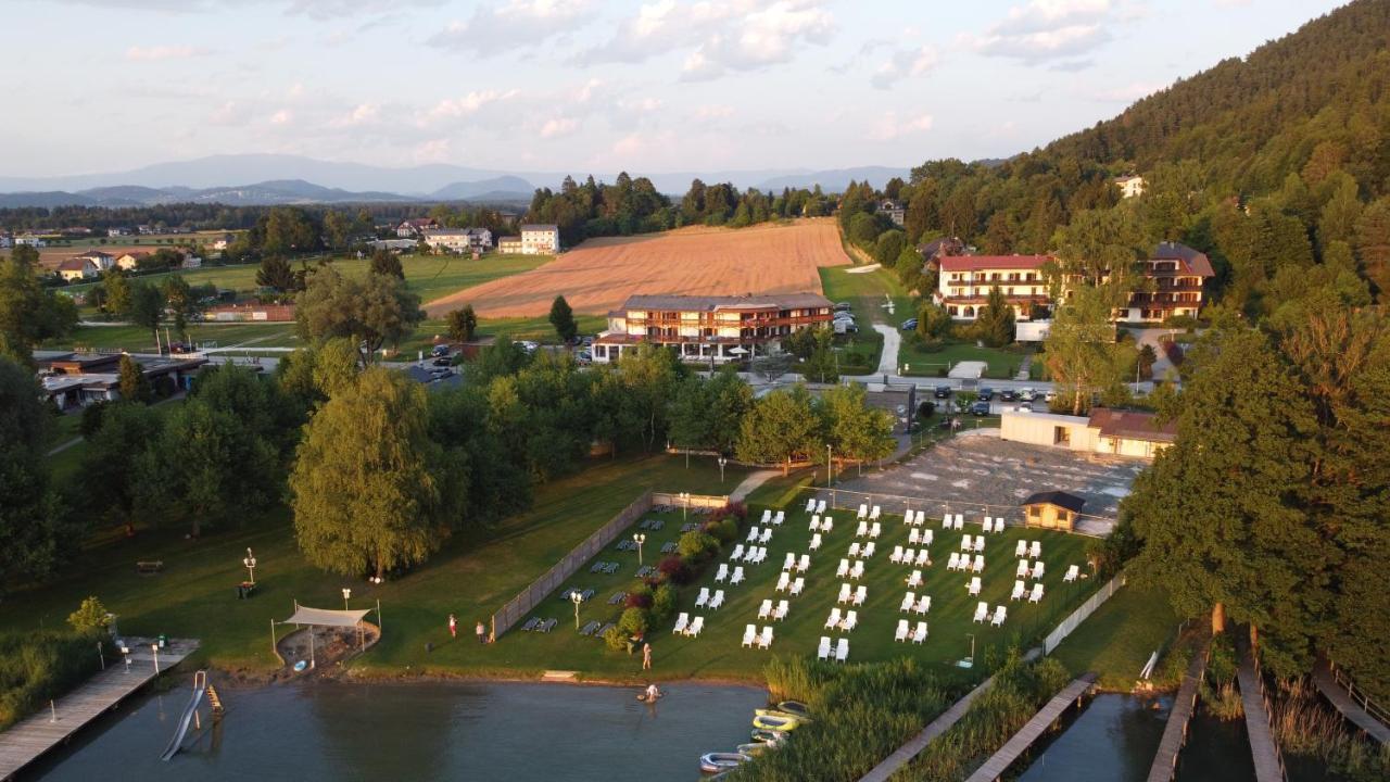 Das Alpensee Unterburg am Klopeiner See المظهر الخارجي الصورة